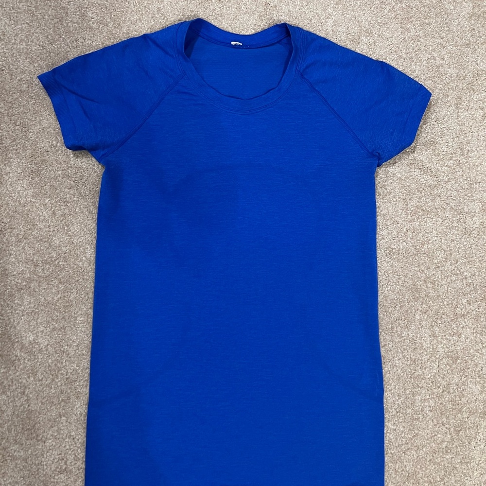 Lululemon Blue Athletic Top